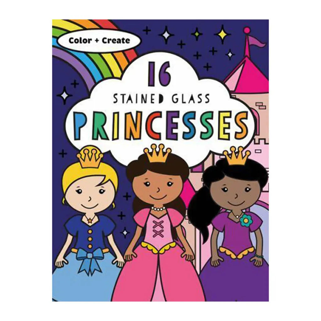 Usborne Stained Glass Color Princesses
