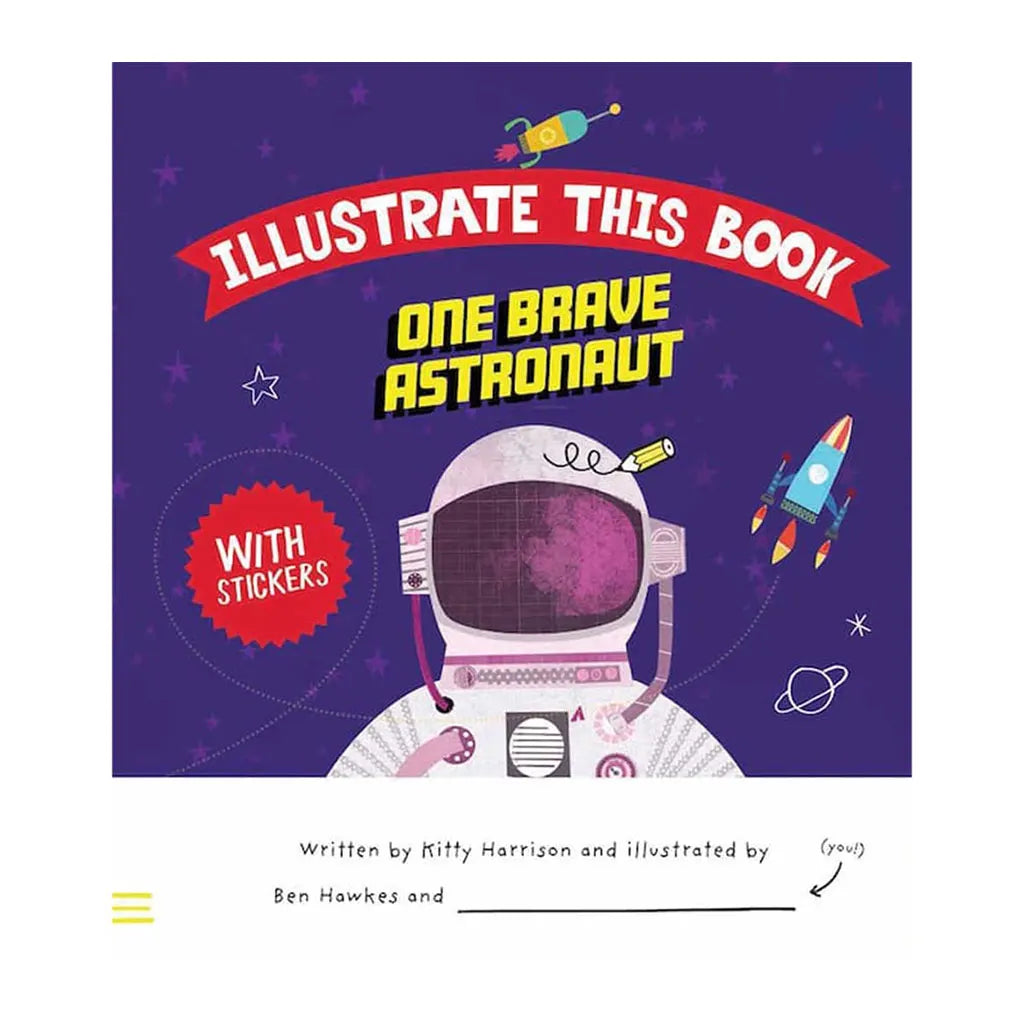 Usborne One Brave Astronaut, Illustrate This Book