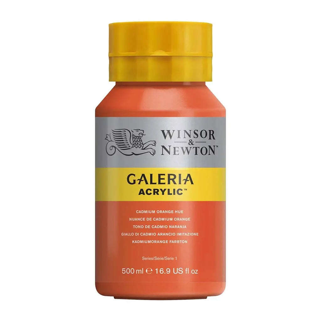 Winsor & Newton Galeria Acrylic 500ml Cadmium Orange Hue S1