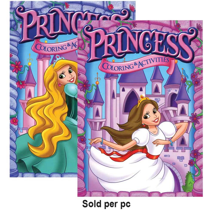 Jumbo Coloring & Activity Book Princess Green Dress