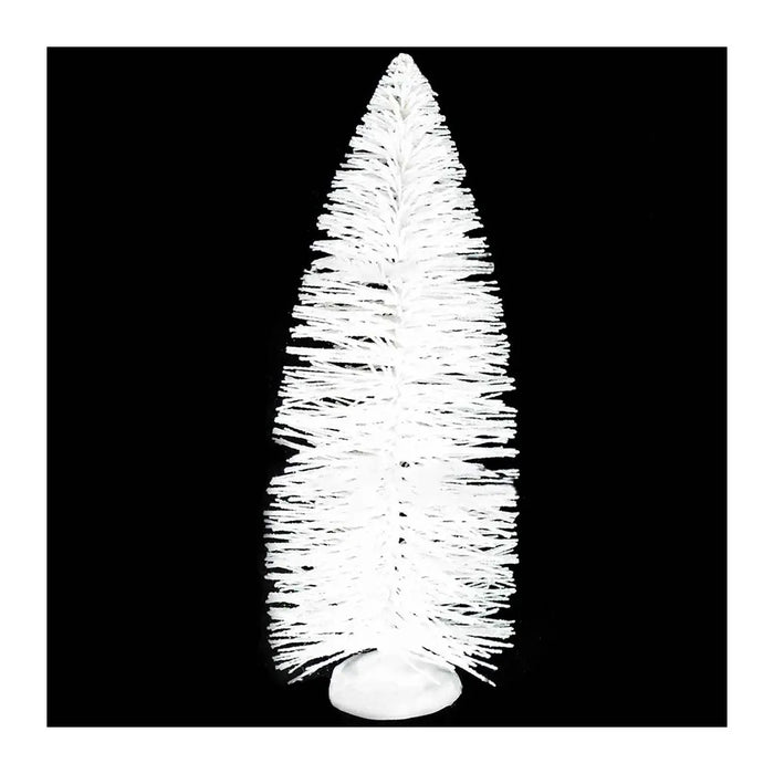 Touch of Nature 10in White with Glitter Tree, 1pc