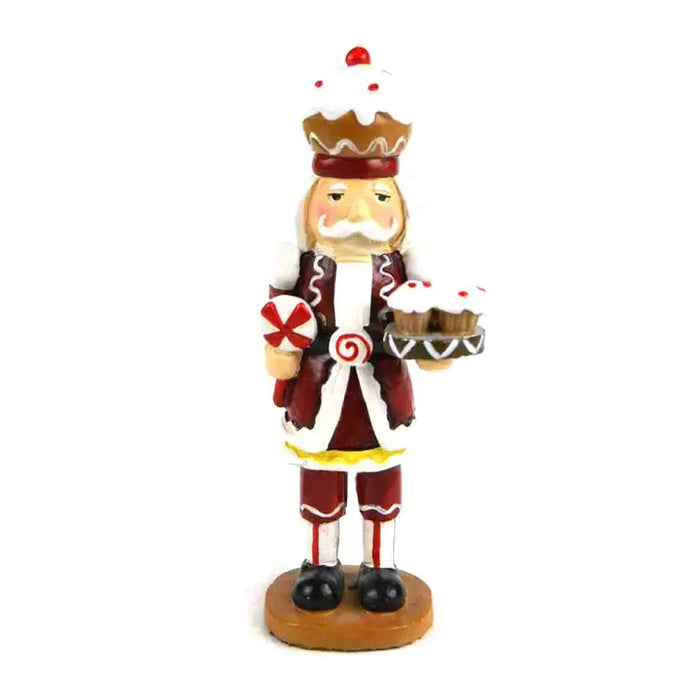 Touch of Nature 3.25in Mini Santa Nutcracker with Sweets, 1pc