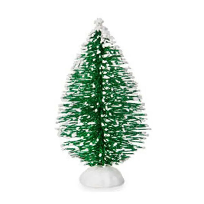 Touch of Nature 4.75in Green with Glitter Tree, 1pc