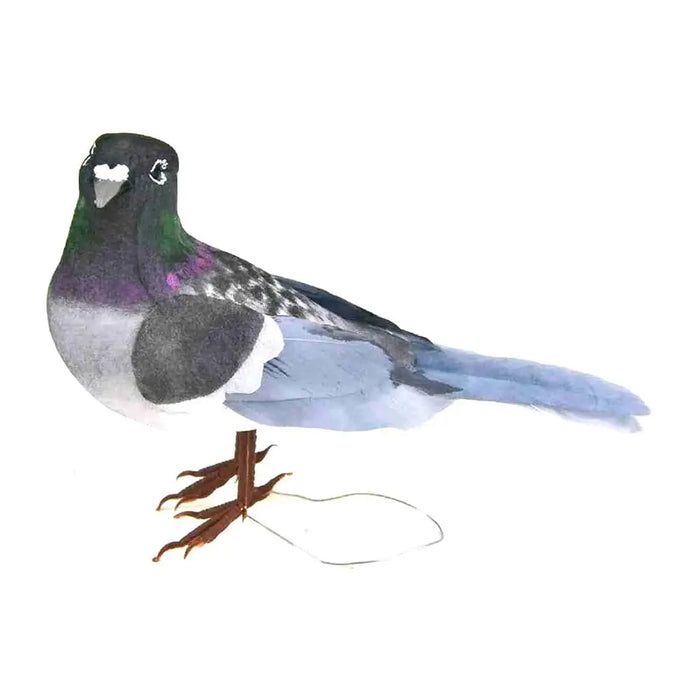 Touch of Nature 5in Pigeon with Feet and wire