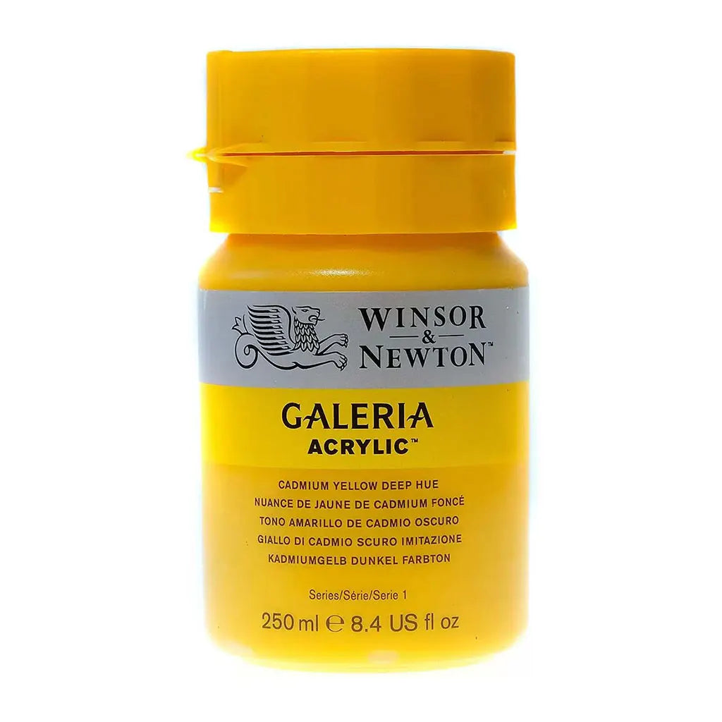 Winsor & Newton Galeria Acrylic 250ml Cadmium Yellow S1