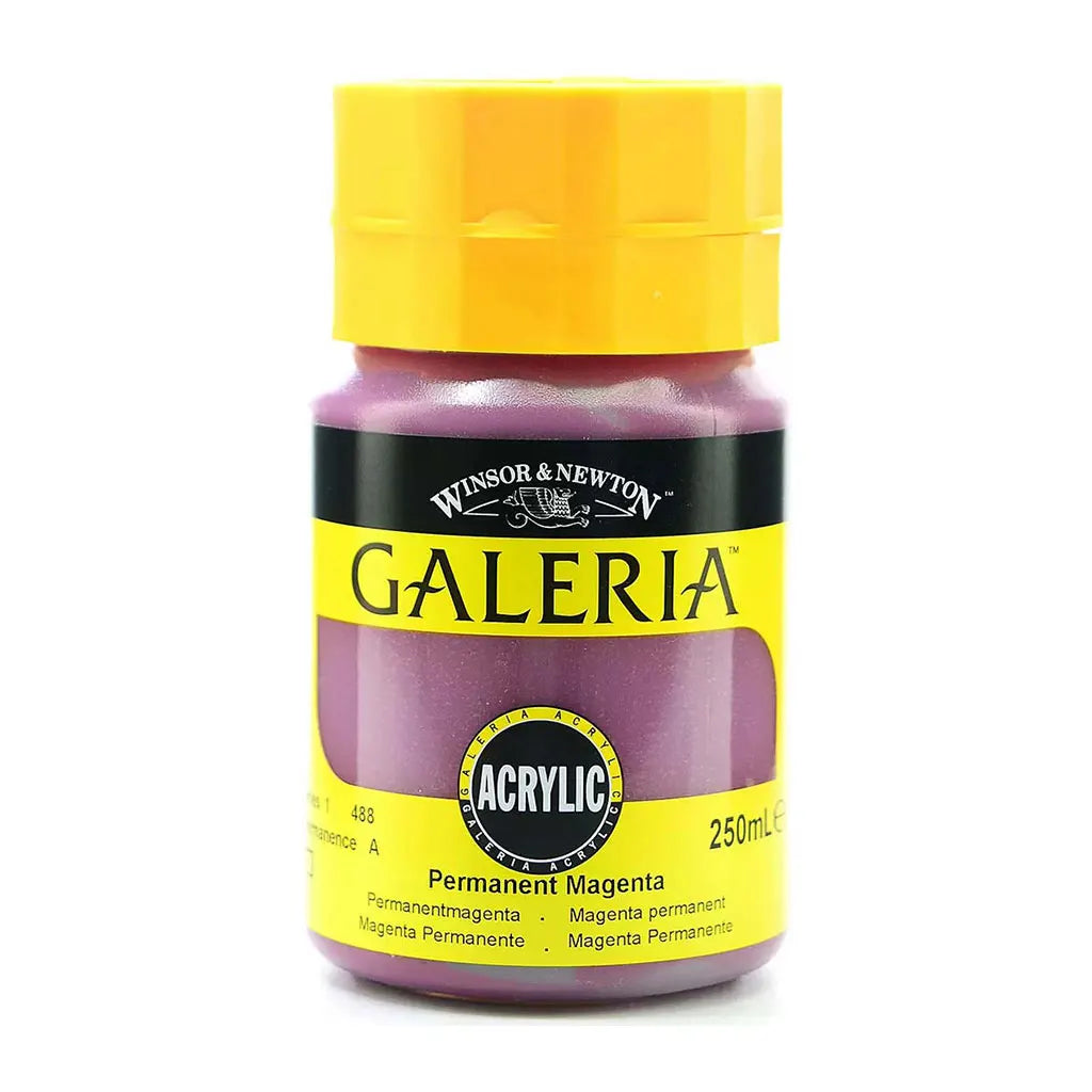 Winsor & Newton Galeria Acrylic 250ml Permanent Magenta S1
