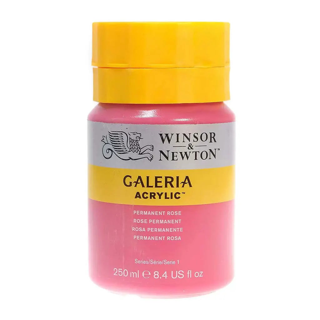 Winsor & Newton Galeria Acrylic 250ml Permanent Rose S1