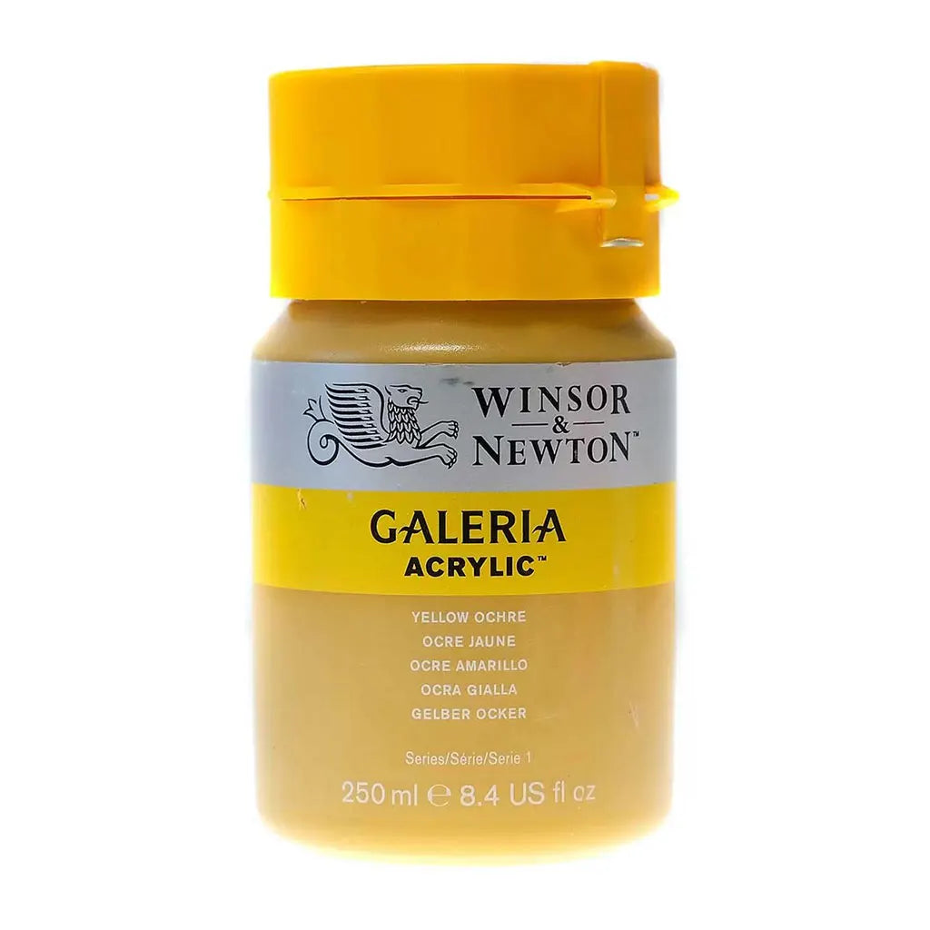 Winsor & Newton Galeria Acrylic 250ml Yellow Ochre S1