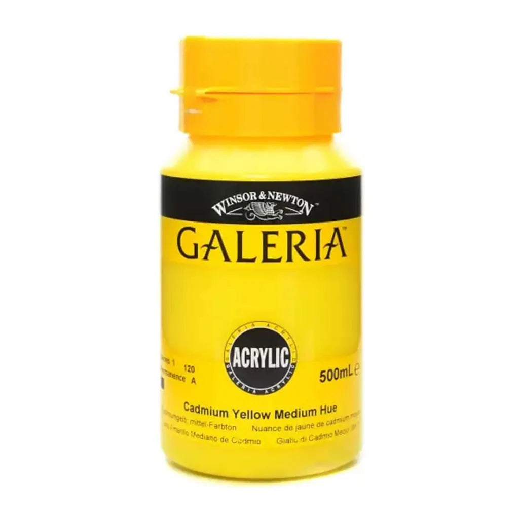 Winsor & Newton Galeria Acrylic 500ml Cadmium Yellow Medium Hue S1