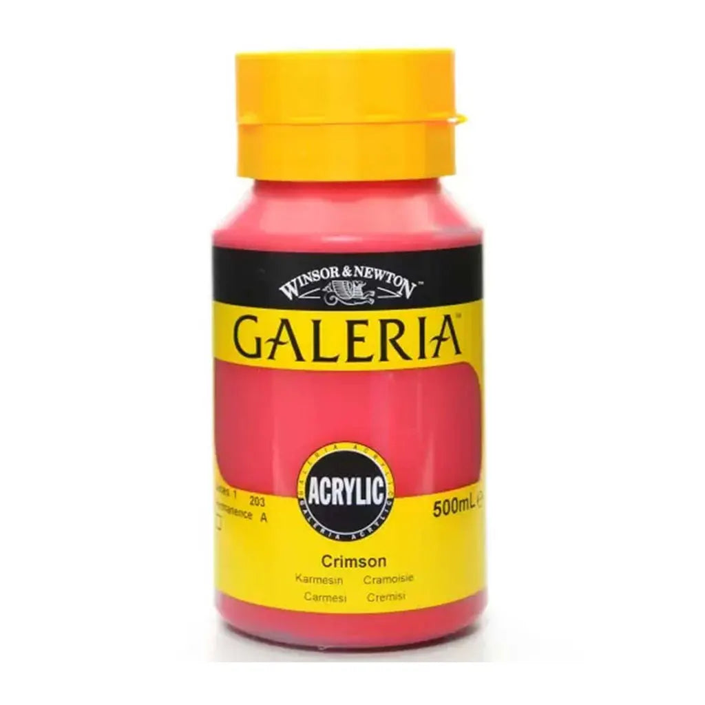 Winsor & Newton Galeria Acrylic 500ml Crimson S1