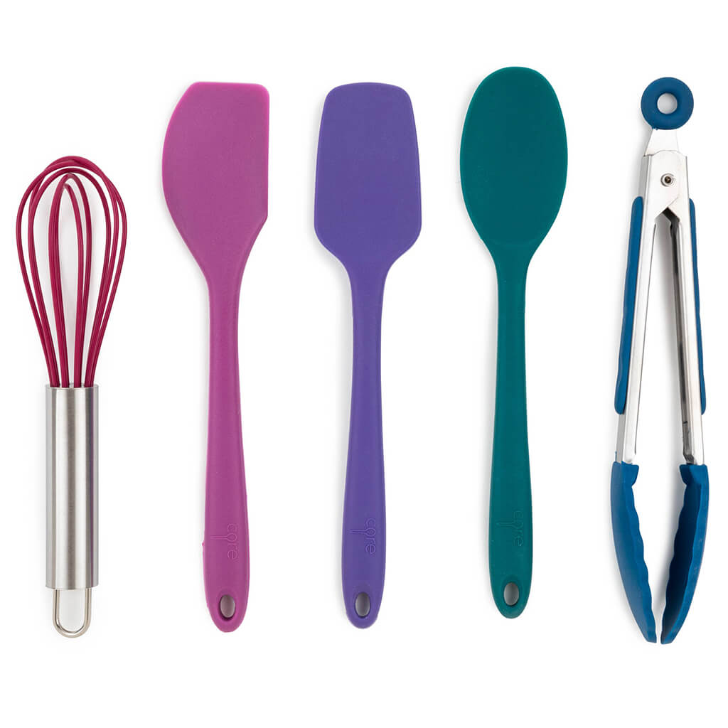 Mini Silicone Utensils Florence, Set of 5