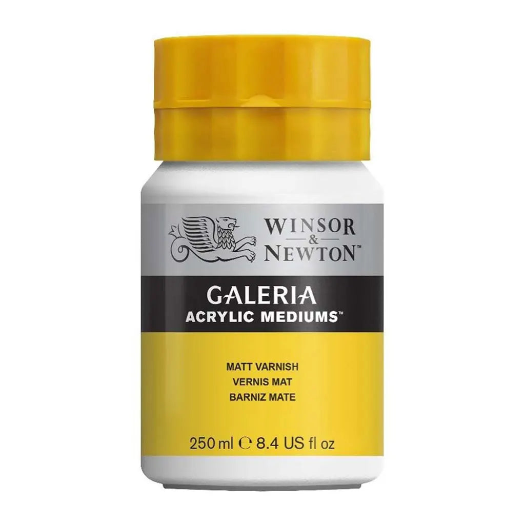 Winsor &amp; Newton Galeria Mediums Matte Varnish 250ml