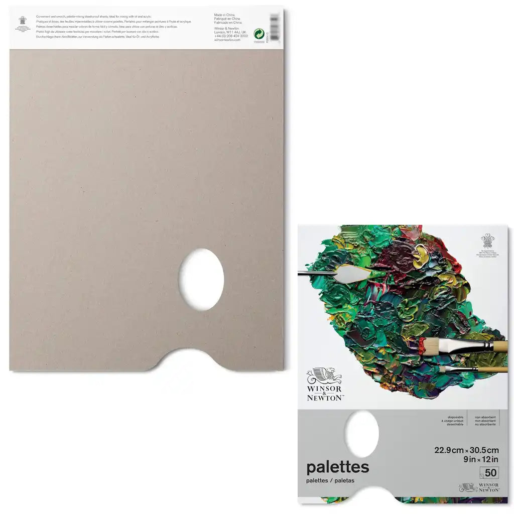 Winsor &amp; Newton Tear Off Palettes 9in x 12in