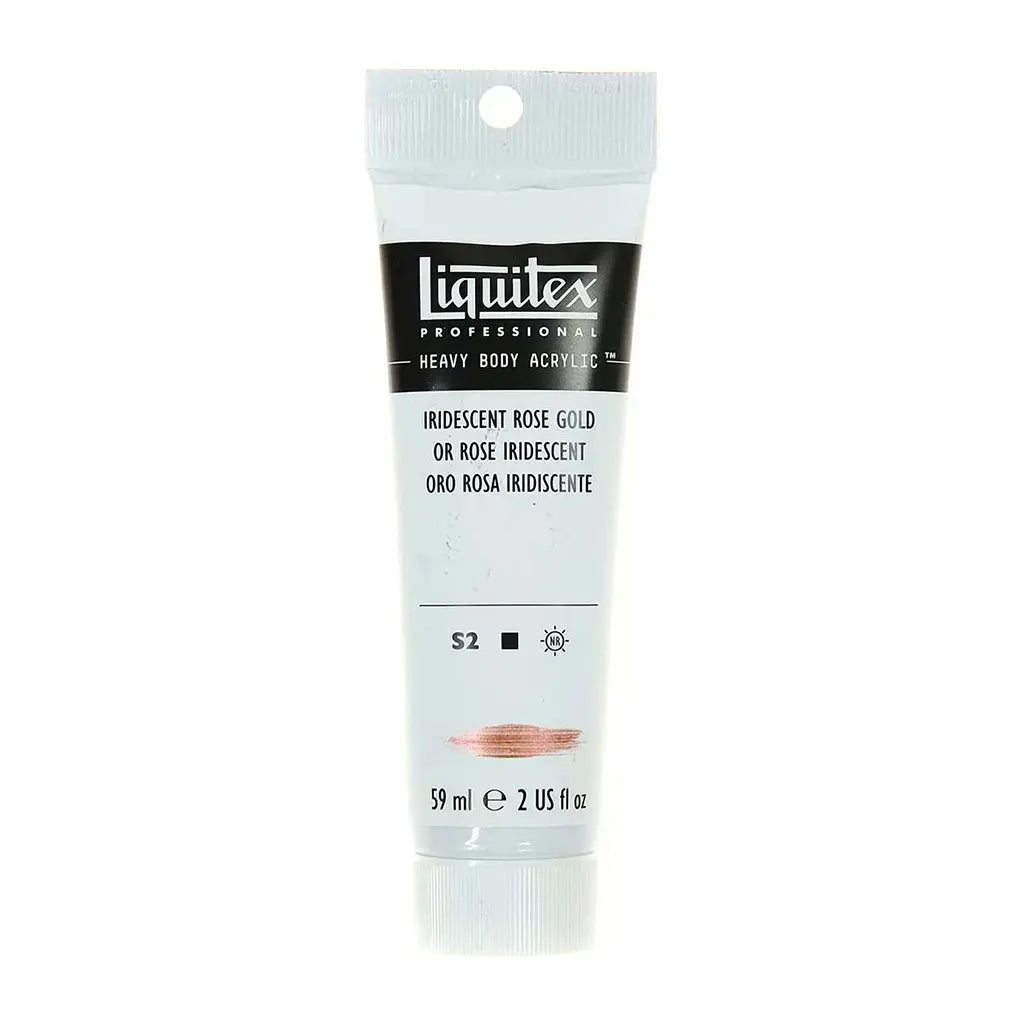 Liquitex Professional Heavy Body Acrylic 59ml (2oz) Iridescent Rose Gold S2