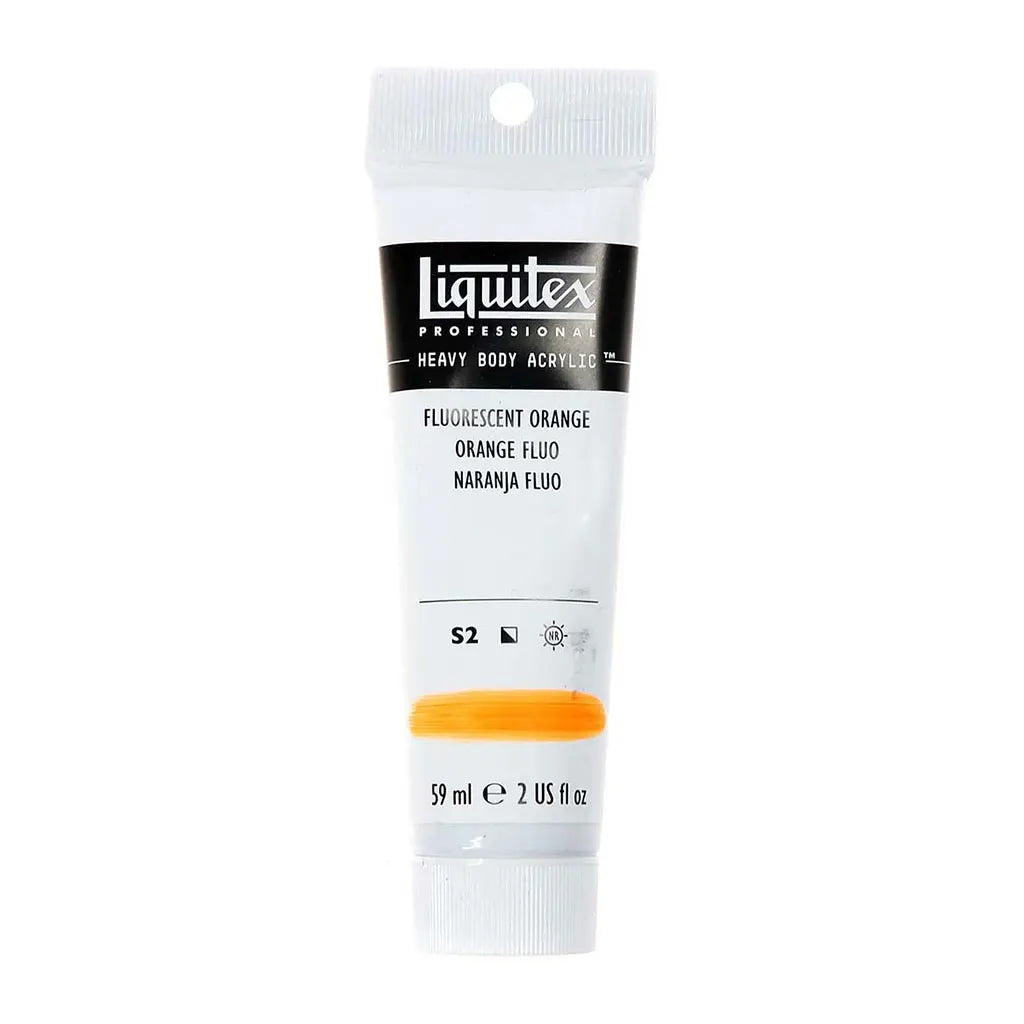 Liquitex Professional Heavy Body Acrylic 59ml (2oz) Fluorescent Orange S2