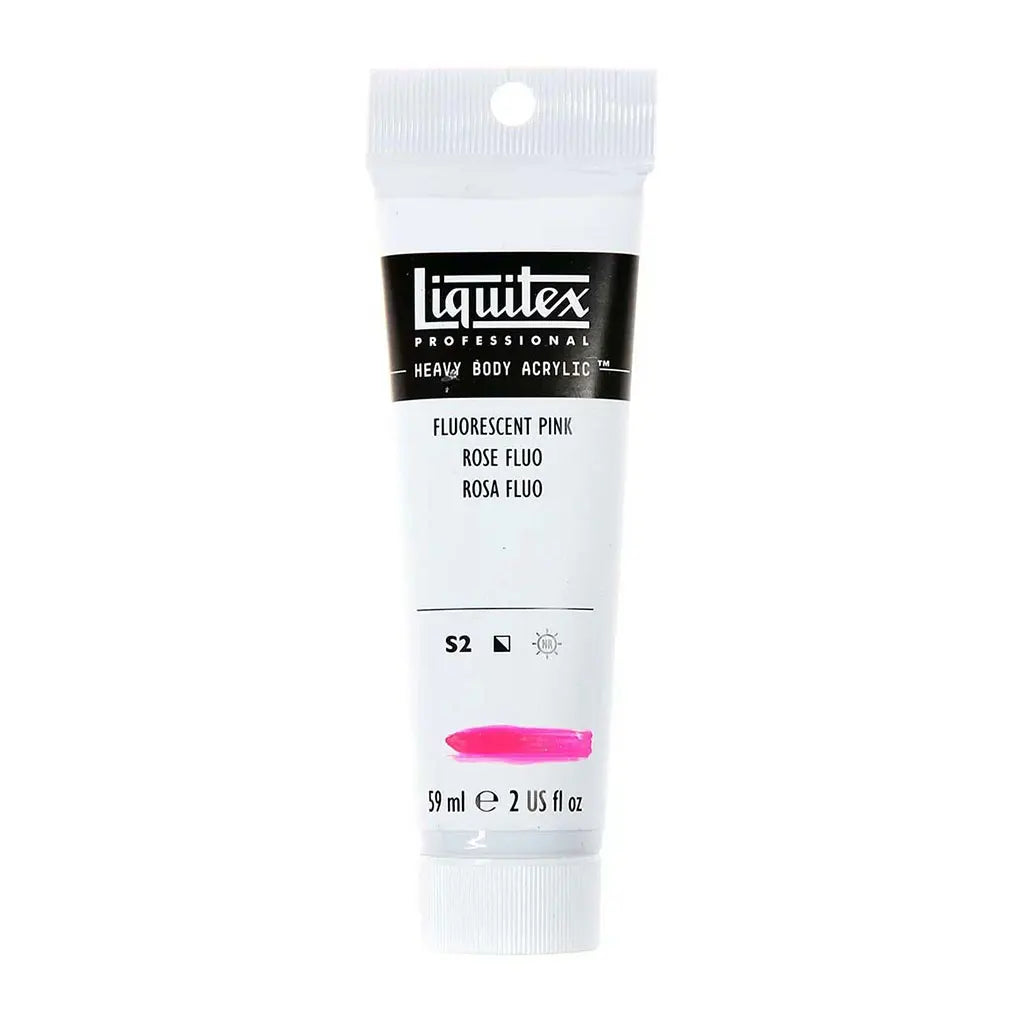 Liquitex Professional Heavy Body Acrylic 59ml (2oz) Fluorescent Pink S2