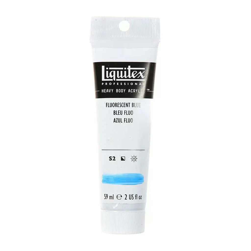 Liquitex Professional Heavy Body Acrylic 59ml (2oz) Fluorescent Blue S2