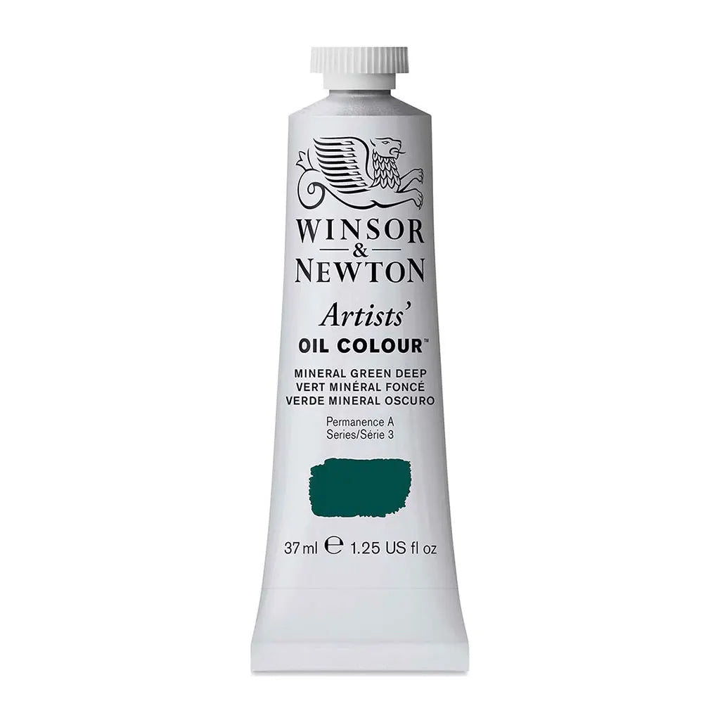 Winsor &amp; Newton Artists Oil Colour 37ml Mineral Green S3