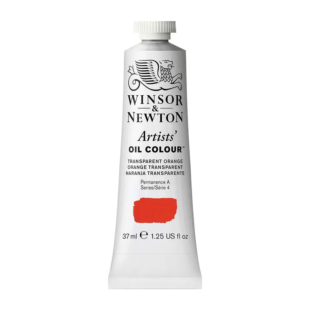 Winsor & Newton Artists Oil Colour 37ml Transparent Orange S1