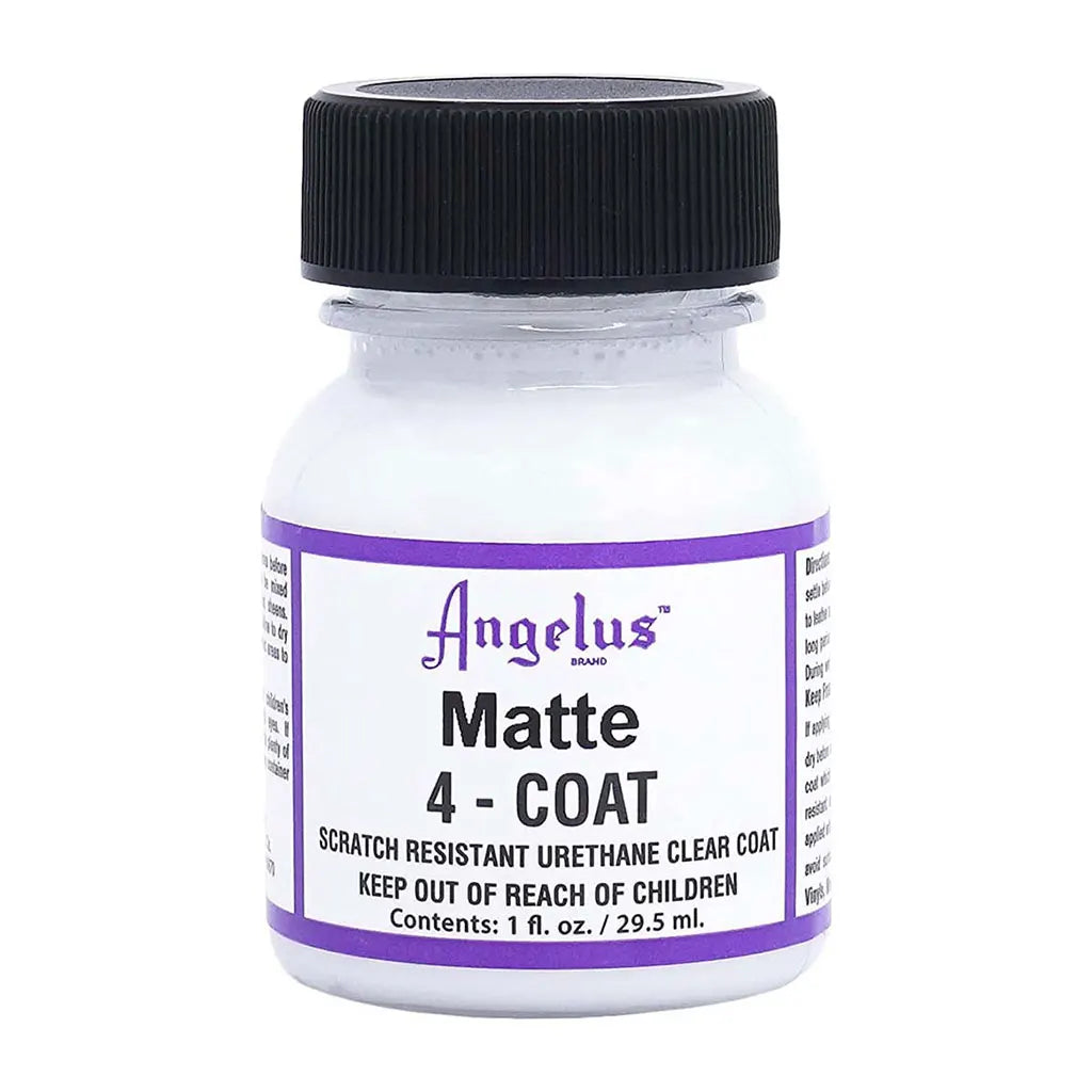 Angelus 4 Coat Urethane 1oz Clear Coat Matte