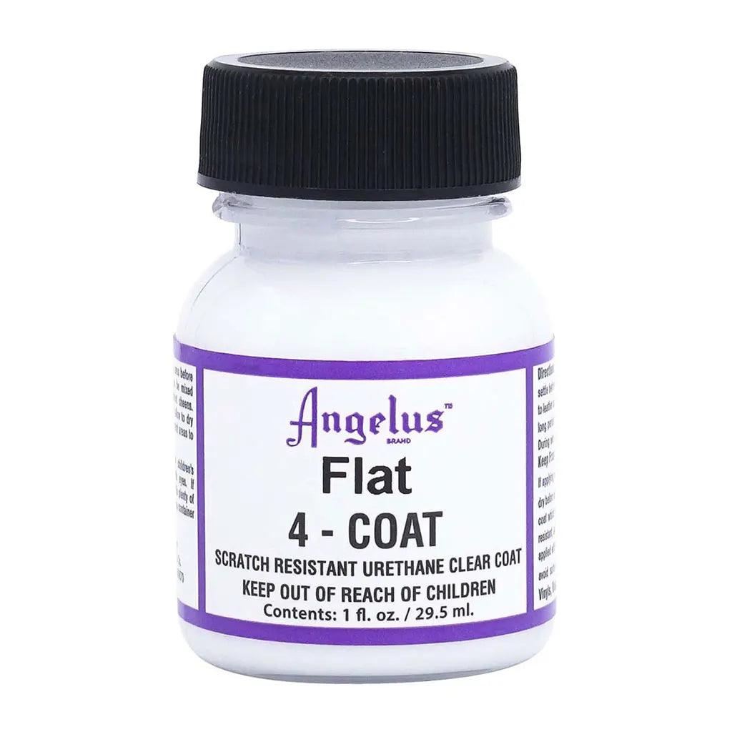 Angelus 4 Coat Urethane 1oz Clear Coat Flat