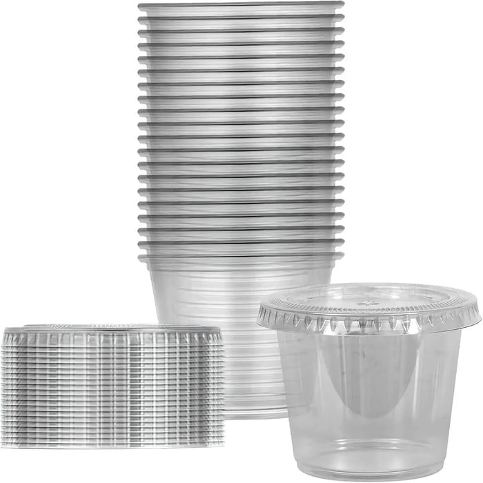 Condiment Cups with Lids 5.5oz, 20ct
