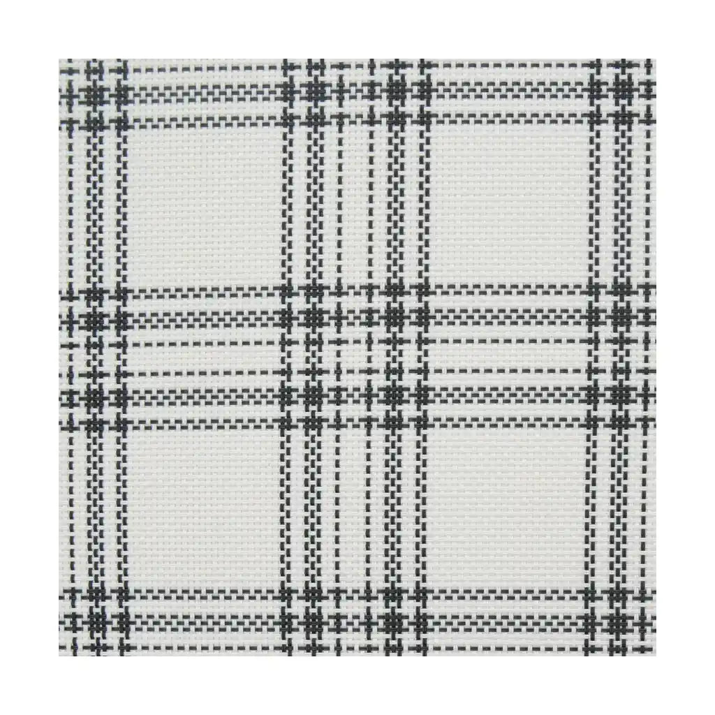 Con-Tact Table Runner Black Plaid, 14in x 72in