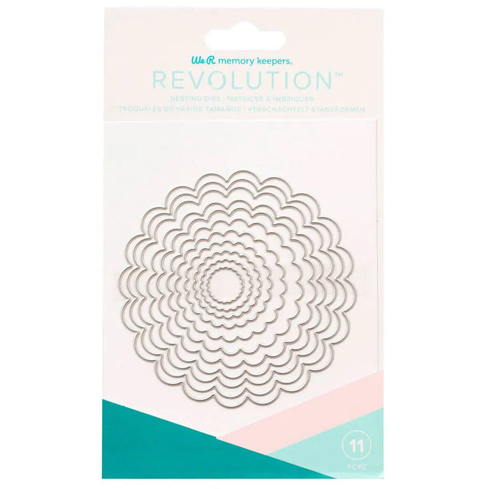 WR Revolution Die Basic Scallops
