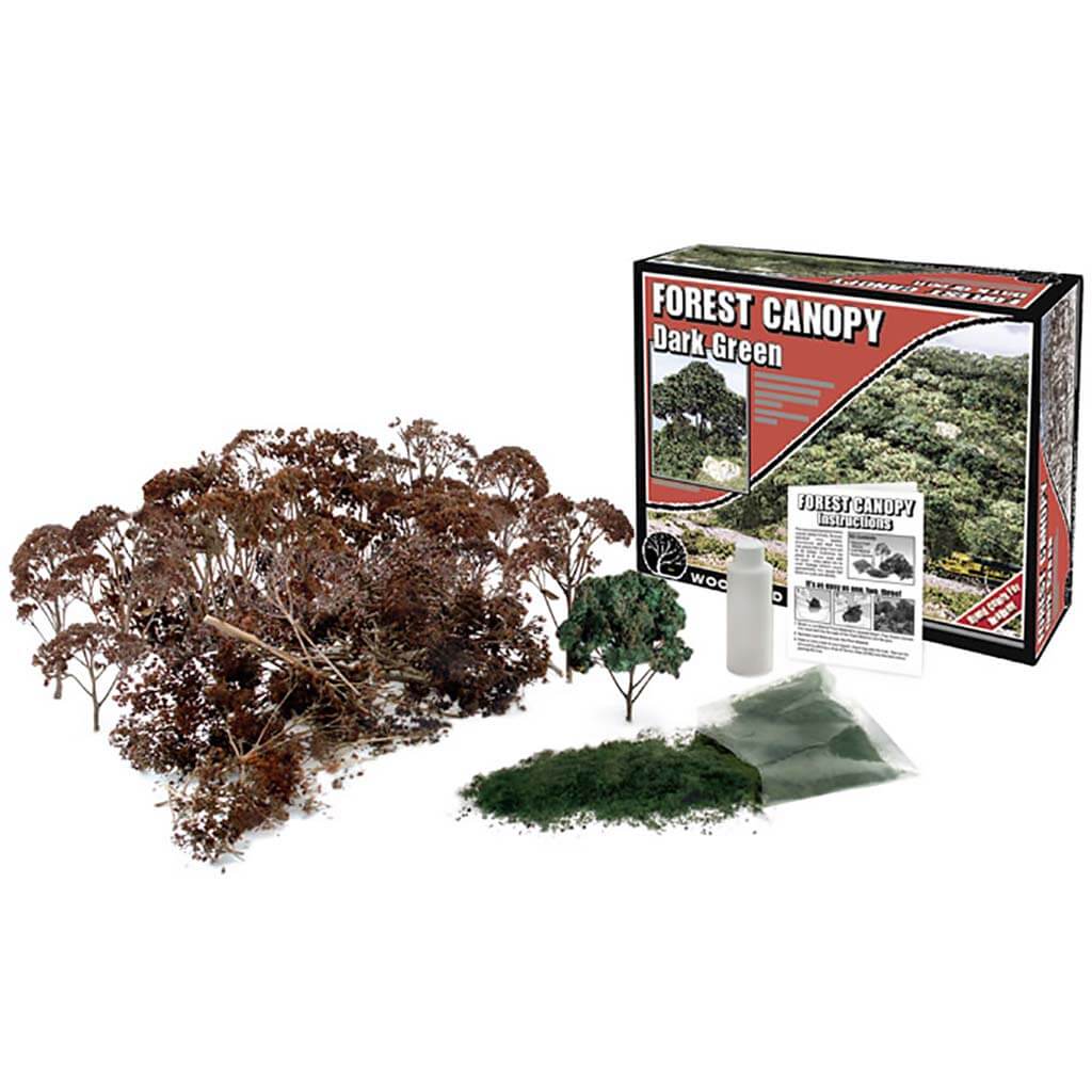 Dark Green Forest Canopy