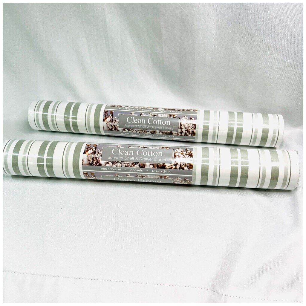 Con-Tact Scented Shelf Liners Cotton 8 Sheet, 18in x 24in