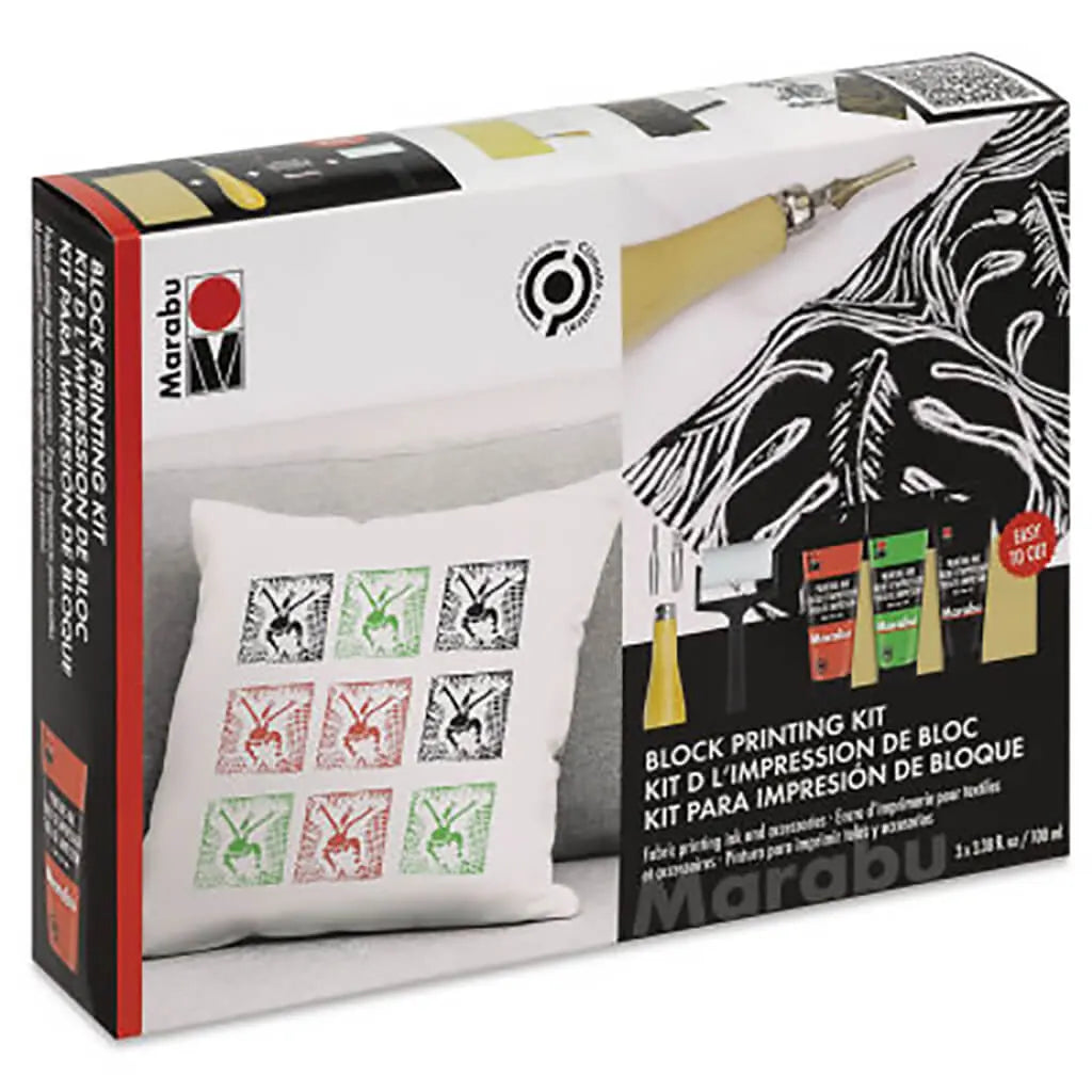 Marabu Block Printing Kit