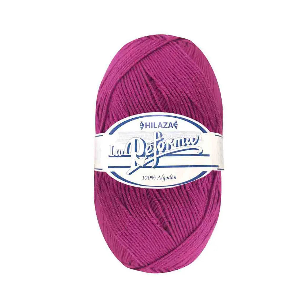 Hilaza Algodon La Reforma 100g, C255 Bougainvillea