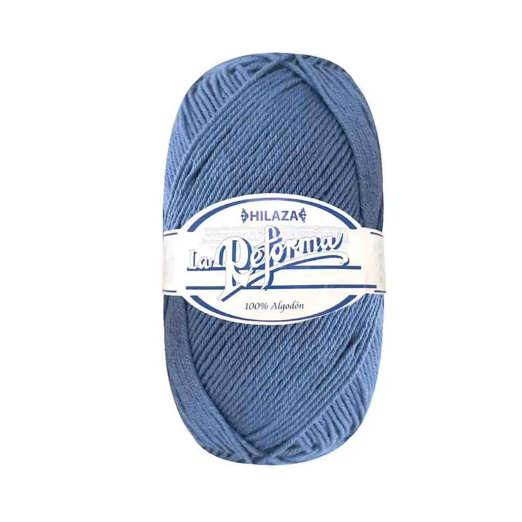 Hilaza Algodon La Reforma 100g, C265 Slate Blue