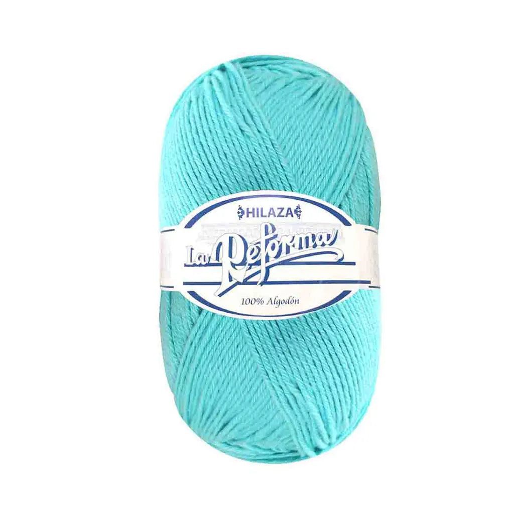 Hilaza Algodon La Reforma 100g, C274 Turquoise