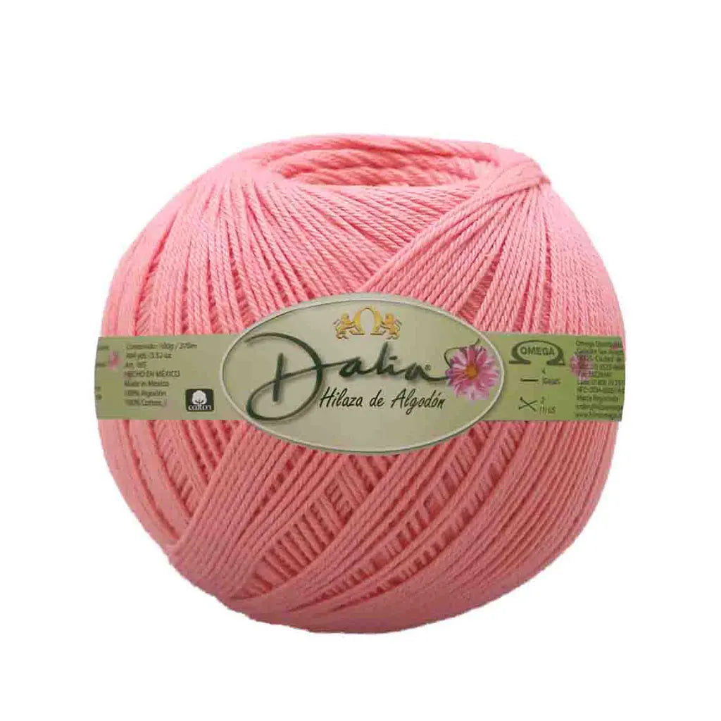 Hilaza Algod?n Dalia 100g, C532 Coral Pink