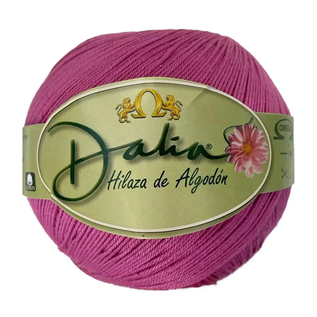 Hilaza Algod?n Dalia 100g, C537 Violet Pink
