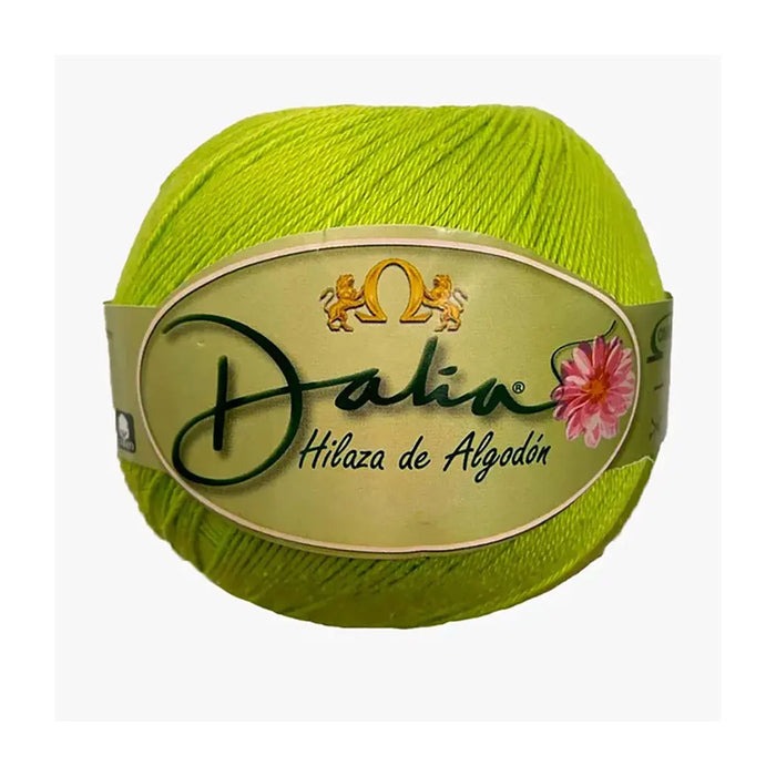 Hilaza Algod?n Dalia 100g, C582 Lime Green