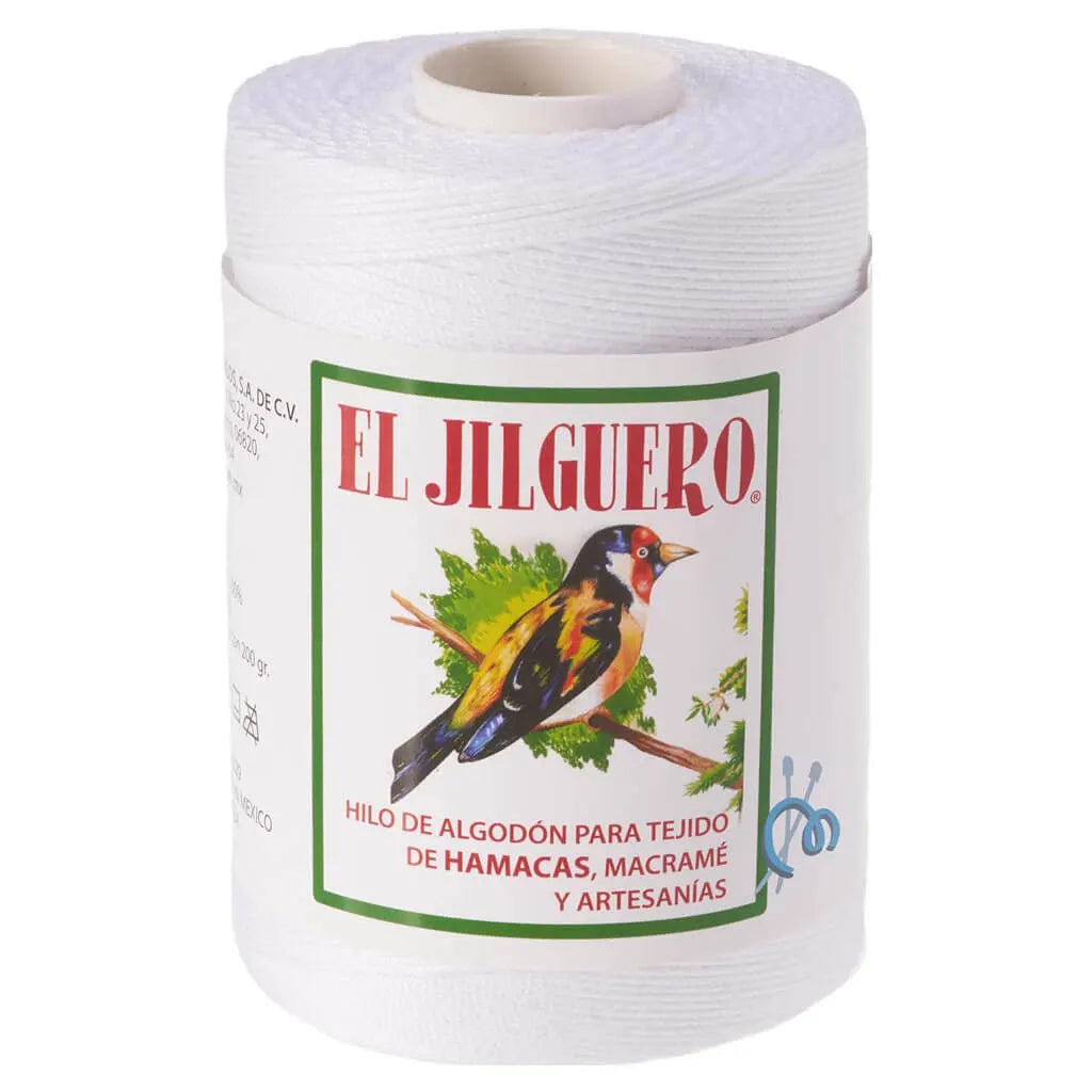 Hilaza Jilguero Hamaca 200g, C001 White