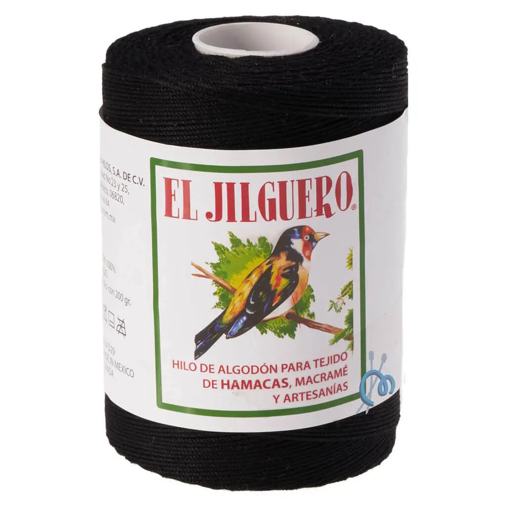 Hilaza Jilguero Hamaca 200g, C127 Black