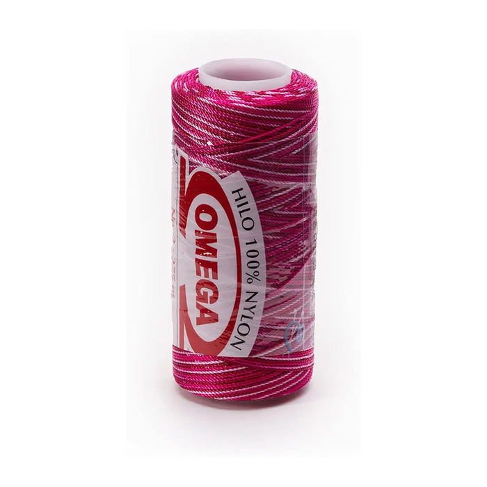 Hilo Nylon Omega #2 275M C85 Raspberry Hues