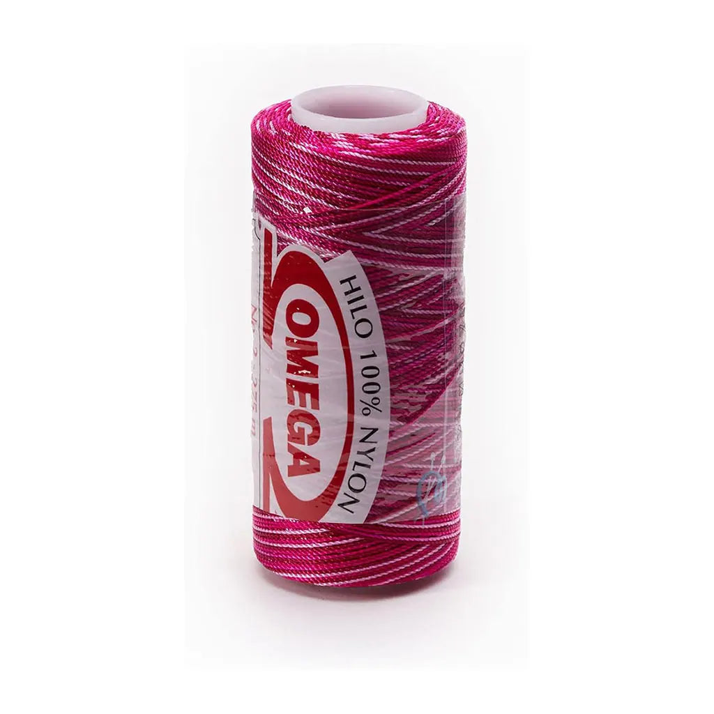 Hilo Nylon Omega #2 275M C85 Raspberry Hues