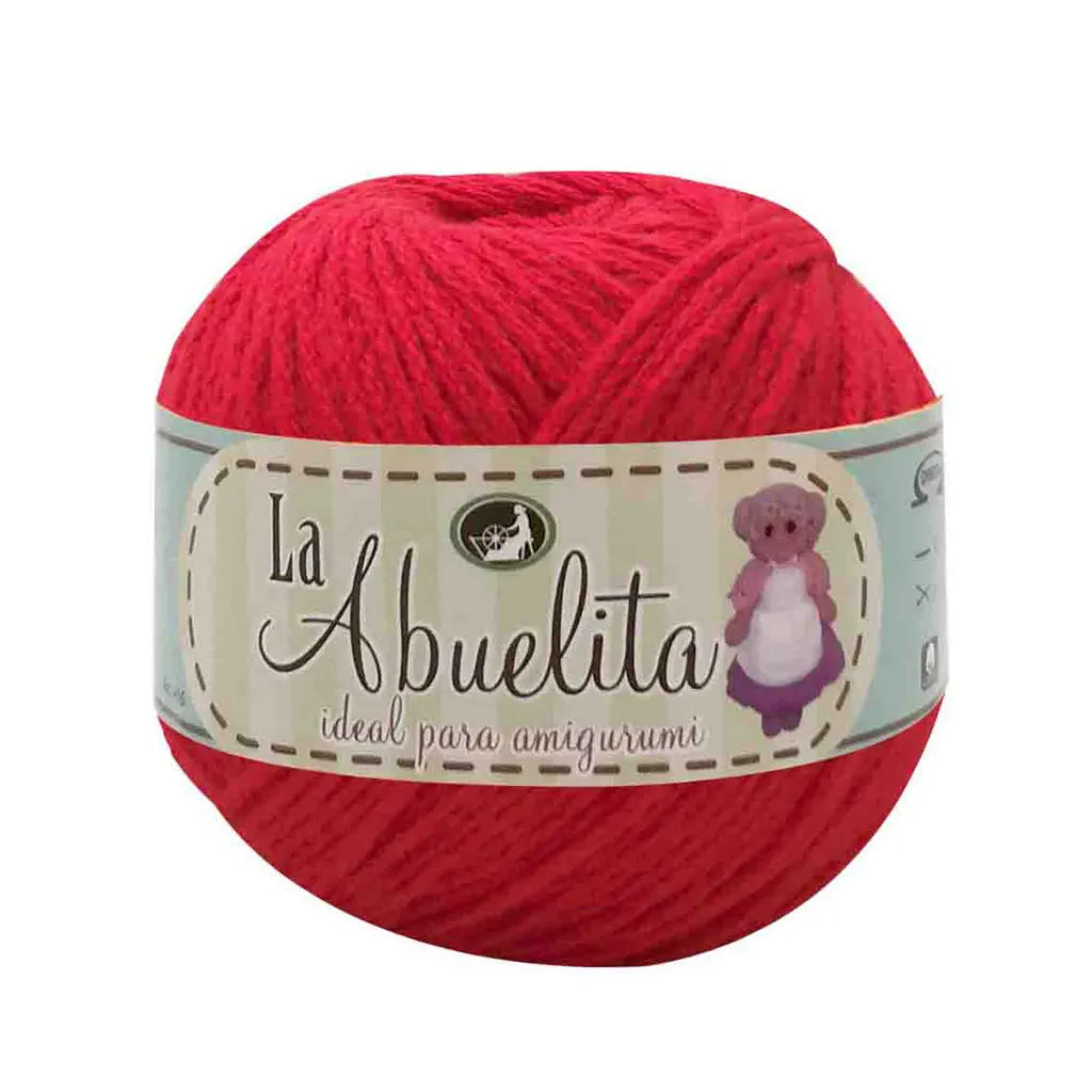 Hilaza Abuelita 100% Cotton Yard 50G C40, Red