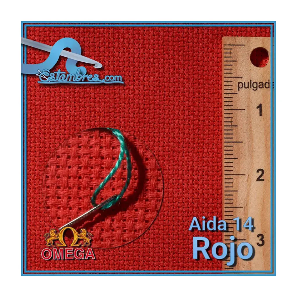 Paquete Cuadrille Omega 1 Meter, Grande Rojo