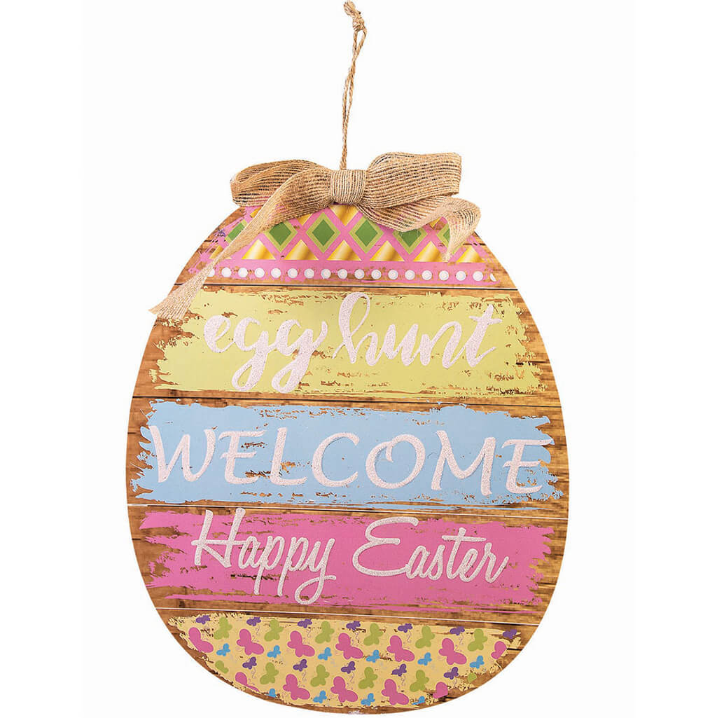 Easter Egg Plaque Egg Hunt