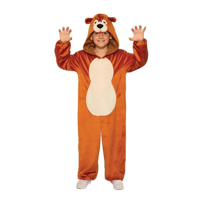 Teddy Bear Jumpsuit Costume