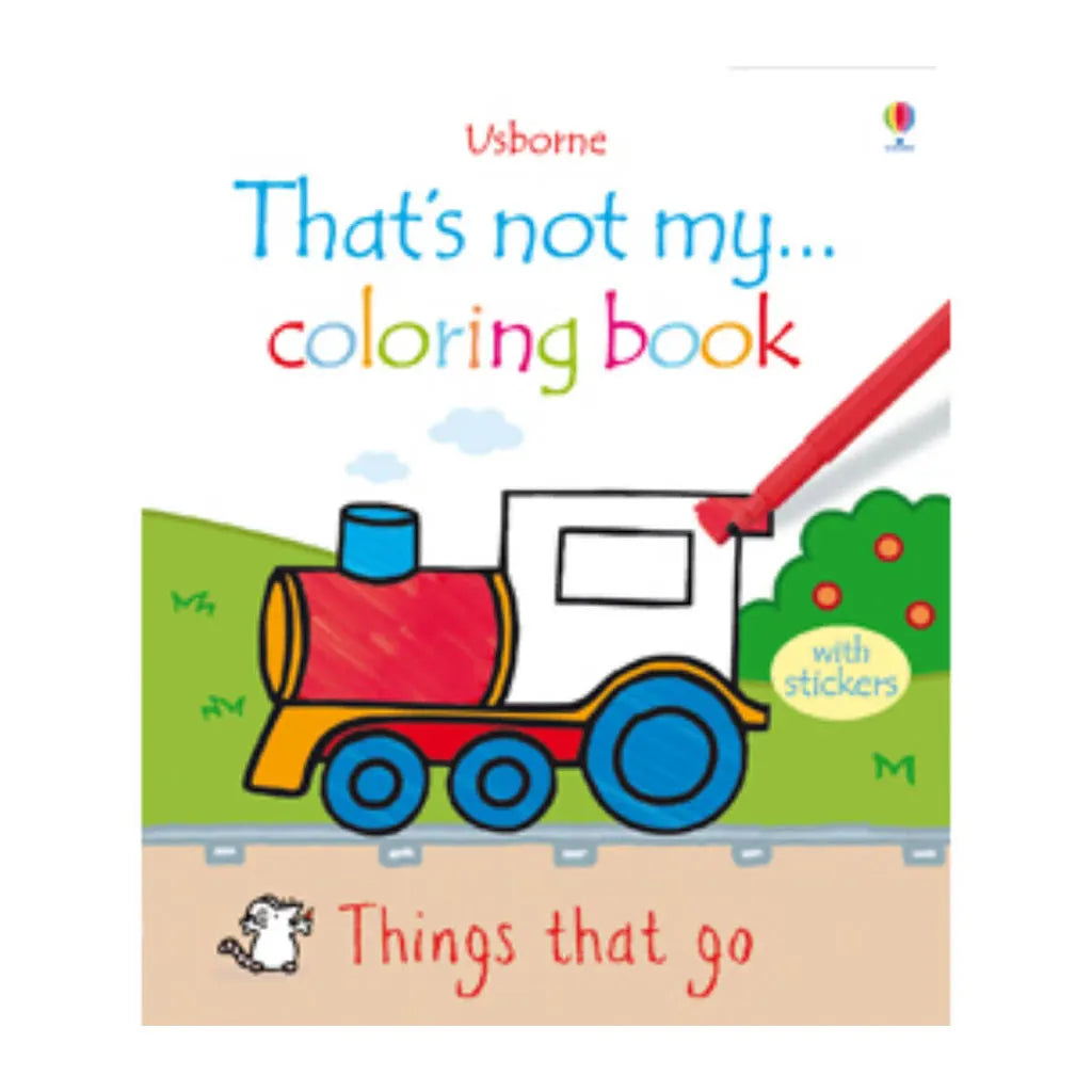 Things That Go (That's Not My... Coloring Book)