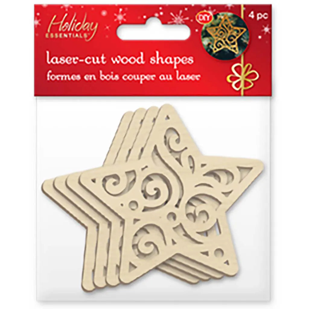 Laser Cut Ornate Shapes 8cm