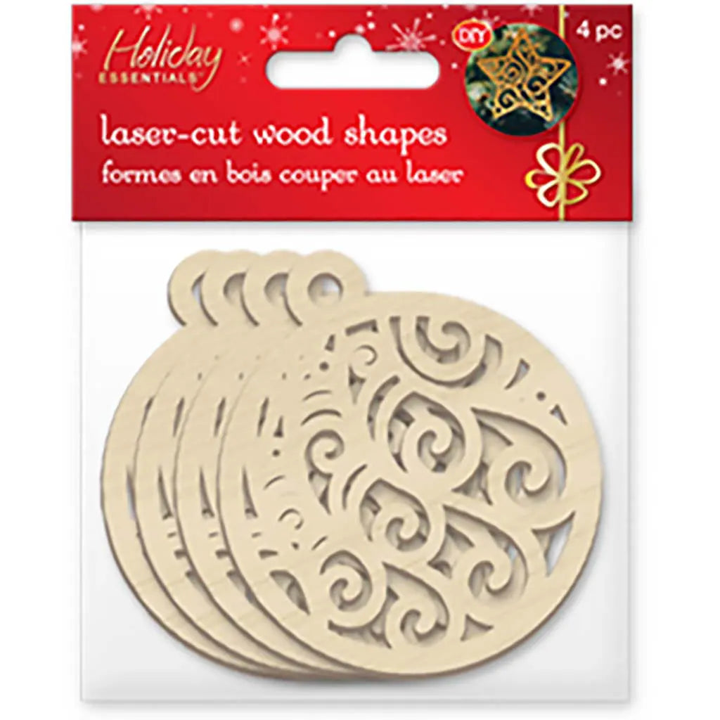 Laser Cut Ornate Shapes 8cm