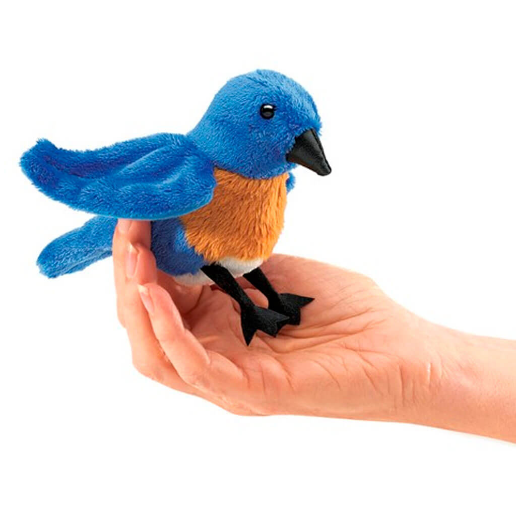 Mini Bluebird Finger Puppet