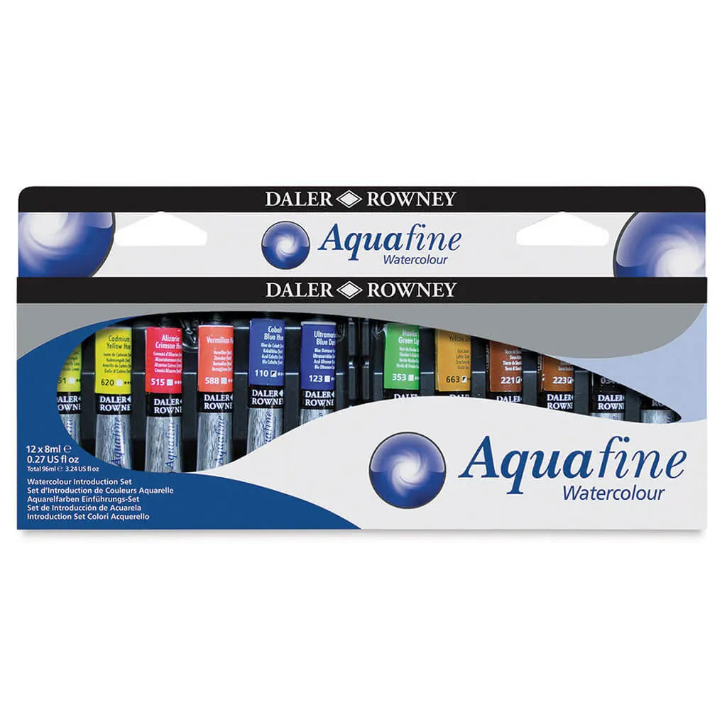 Daler Rowney Aquafine Watercolor Paint Introduction Set